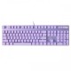 Rapoo V500 PRO Backlit USB Mechanical Gaming Keyboard Purple